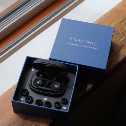 Infinity Sleep - Filtered Silicone Sleep Earplugs